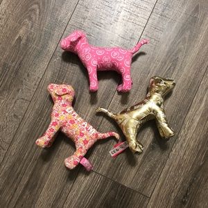Victoria Secret PINK collectibles dog lot!